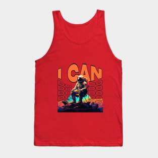 I Can Do It Classic spaceman Tank Top